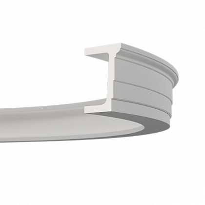 Architrav flexibel – 8,9 x 13 x 100cm – Gesims kaufenArchitrav flexibel