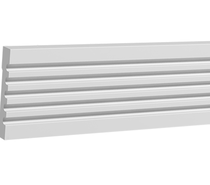 Trim - 7.5 x 1.5 x 100cm - Styrofoam Trim Alternative