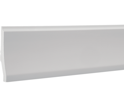 Skirting boards - 12 x 2,5 x 100cm - White skirting board
