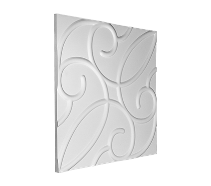 Wandpaneel – 60 x 60 x 1,6cm – Weiß