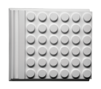 Wandpaneel – 21,3 x 19 x 6,2cm – Weiß