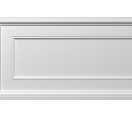 Wandpaneel – 90,2 x 51 x 5,4cm – Weiß
