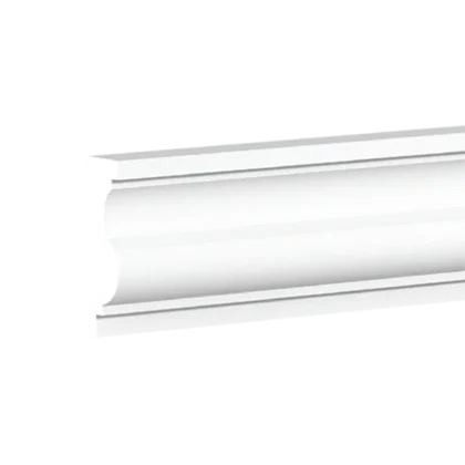 Flat stucco molding wall - 6 x 20.2 x 100cm - stucco molding wall