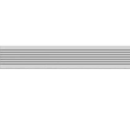 Flat bar - 6 x 1.2 x 100cm - flat bar plastic