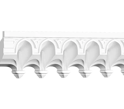 Gesimse starr – 5,2 x 9,9 x 200,2cm – Kunststoff Gesimse Marrokanischer Stil