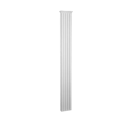 Pilaster shaft - 18,6 x 145,5 x 5,5cm - Ionic Pilaster