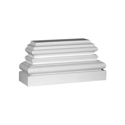 Pilaster base - 22,6 x 10,9 x 7,6cm - Pilasters