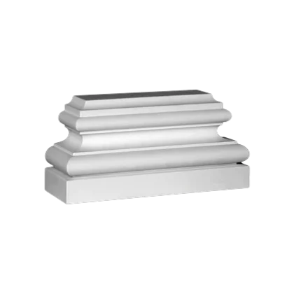 Pilaster base - 22,6 x 10,9 x 7,7cm - Pilasters