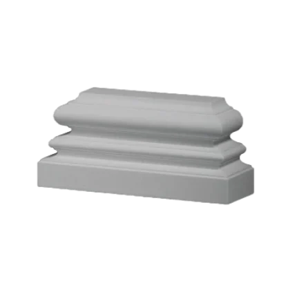 Pilaster base - 37,6 x 17,2 x 11,9cm - Pilasters