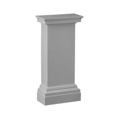 Pedestal base - 15.9 x 31.8 x 65cm - gallery base round