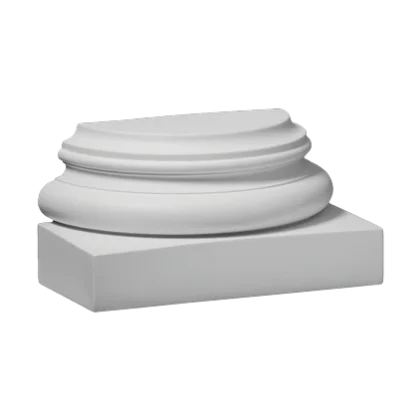 Säulensockel ½ – 10,3 x 22,5 x 11,7cm – Sockel Säule