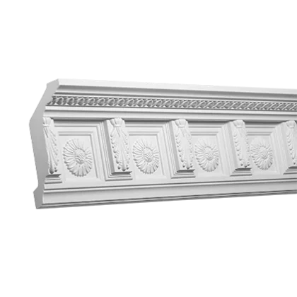 Stucco molding - 11,2 x 20,5 x 100cm - ceiling molding self adhesive