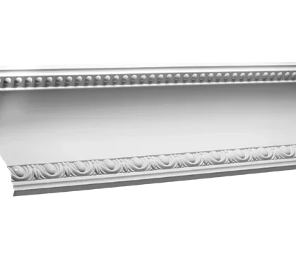 Stucco molding - 12,9 x 11,5 x 100cm - styrofoam stucco molding alternative