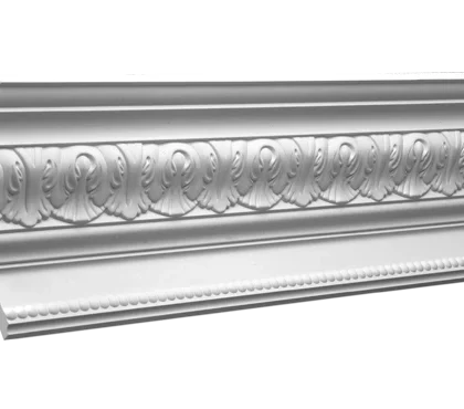 Stucco molding - 13 x 17 x 100cm - Stucco molding plastic