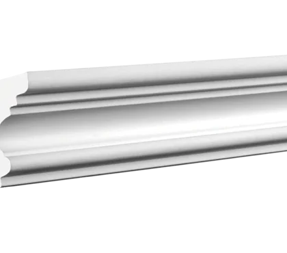 Stuckleiste – 4 x 5 x 100cm – Styropor Stuckleisten Alternative