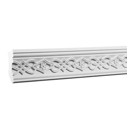 Stucco moulding - 4 x 7 x 100cm - stucco styrofoam alternative