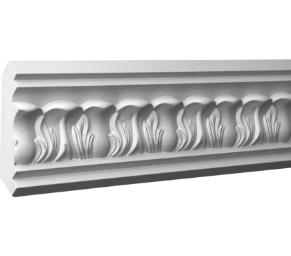 Stucco moulding - 5,5 x 5,1 x 100cm - Stucco mouldings