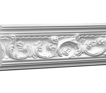 Stucco moulding - 5,7 x 11,5 x 100cm - styrofoam moulding ceiling alternative