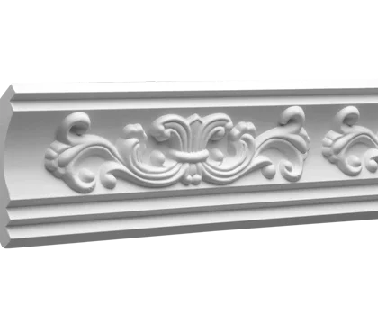 Stucco molding - 7,3 x 7,6 x 100cm - decorative profiles