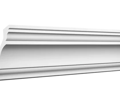 Stuckleiste – 8 x 8,4 x 100cm – Styropor Stuckleisten Alternative