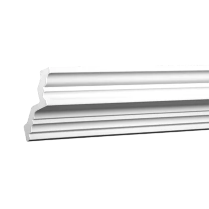 Stucco moulding - 8,3 x 8,8 x 100cm - styrofoam moulding ceiling alternative