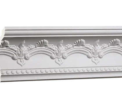 Stucco moulding - 8,4 x 9,6 x 100cm - styrofoam moulding ceiling alternative