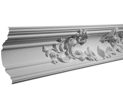 Stucco strip rigid - 12 x 11.9 x 100cm - stucco styrofoam alternative