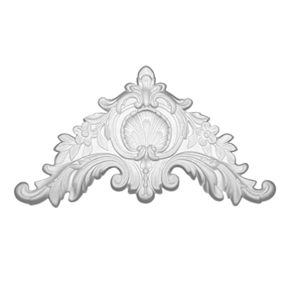 Stucco ornament - 29 x 15,7 x 2,2cm - ornament art nouveau