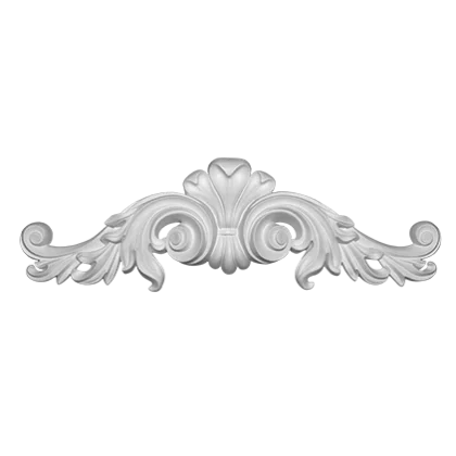 Stucco ornament - 60,4 x 18,8 x 5,1cm - Art Nouveau ornament