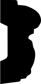 Zierleiste – 5,8 x 2,8 x 100cm – Zierleisten Wand - POLYSTUCK