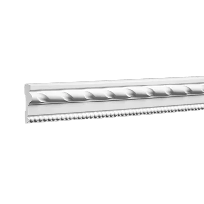 Zierleiste – 6,6 x 1,8 x 100cm – Zierleisten Styropor Alternative