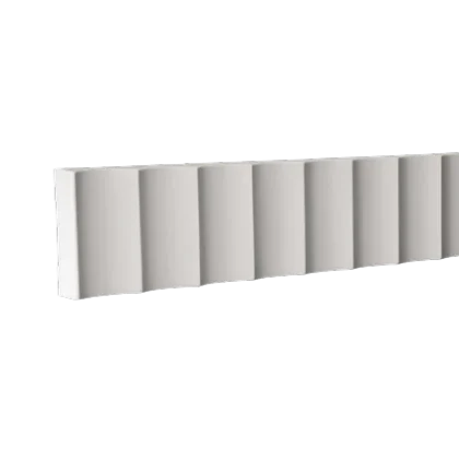 Trim - 8 x 2.1 x 100cm - trim styrofoam alternative