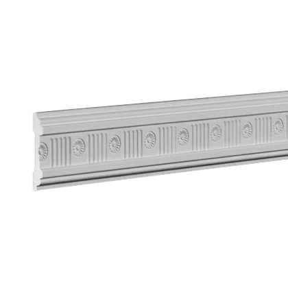 Wall molding - 6,6 x 1,2 x 100cm styrofoam molding wall alternative