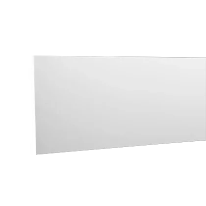 Wall molding - rigid - 20 x 1.9 x 100cm - flat molding plastic