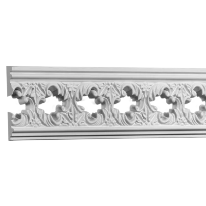 Wall molding - rigid - 6,7 x 0,9 x 100cm - stucco molding wall